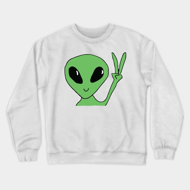 alien Crewneck Sweatshirt by nfrenette